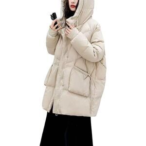 Amanda Royal Womens  Medium Puffer Jacket